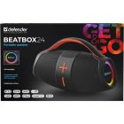 Акустична система 1.0 Defender Beatbox 24, 25Вт Bluetooth/FM/TF/USB/AUX/TWS чорна (65324)