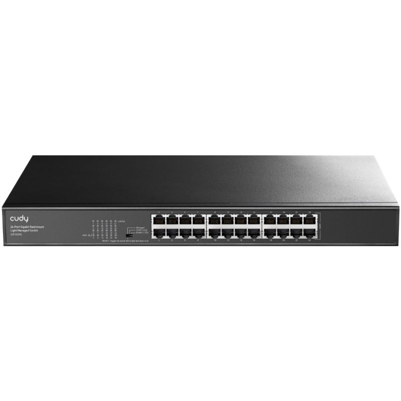 Комутатор Cudy , 24-Port Gigabit Easy-Managed Switch (GS1024E)