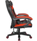 Крісло ігрове Defender Master поліуретан, 50мм, Клас 4, Black/Red (64359)
