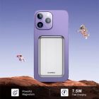 УМБ Choetech Magnetic Wireless 5000mAh USB-A,USB-C In/Out B655 mini silver (6932112104779)