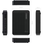 ДБЖ Marsriva DC Router UPS KP5 Max 4xDC+USB+USB-C+PoE OUT, 5V/9V/12V/24V 18W 20000mAh LiFePO4 (KP5 Max_MARSRIVA)