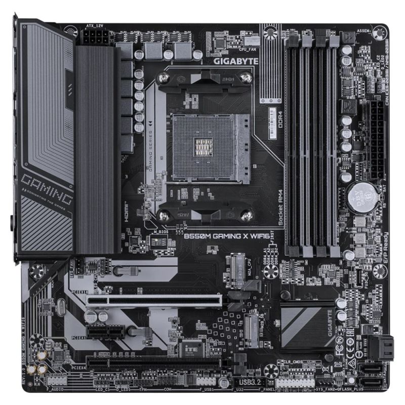 Материнська плата Gigabyte B550M Gaming X WiFi6 Socket AM4 (B550M GAMING X WIFI6)