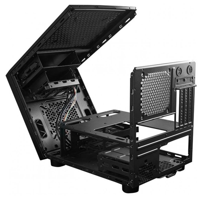 Корпус Chieftec MESH PRO CUBE CI-02B-OP, без БЖ, 2xUSB3.0, mATX, Black (CI-02B-OP)