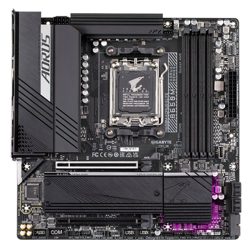 Материнська плата Gigabyte B650M Aorus Elite Socket AM5 (B650M AORUS ELITE)