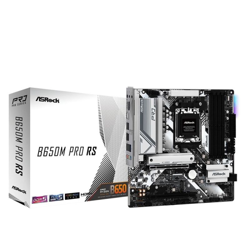 Материнская плата ASRock Socket AM5 (B650M PRO RS)