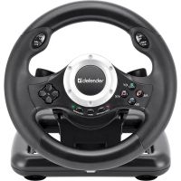 Ігрове кермо Defender Turbo Pro for PC/PS3/PS4/Xbox, 10кн., USB (64291)