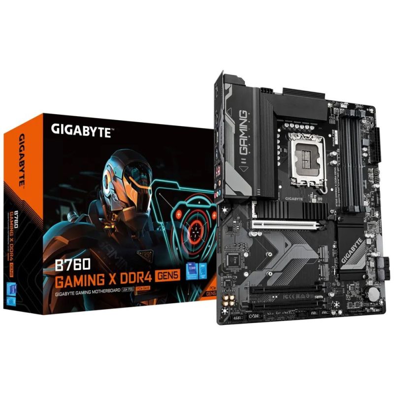 Материнська плата Gigabyte B760 Gaming X DDR4 Gen5 Socket 1700 (B760 GAMING X D4 GEN5)