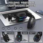 Ігрова гарнітура Attack Shark L90 Wireless,2.4GHz/Bluetooth/3.5mm PS4/PS5/Switch/Xbox/Mac/PC Black (L90B_AS)