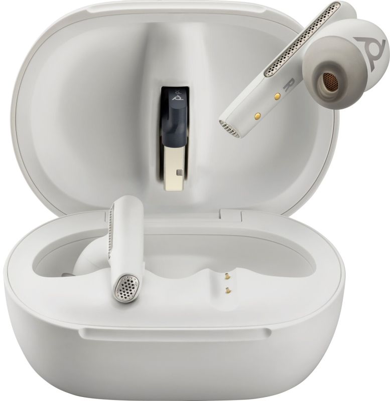 Навушники TWS Poly Voyager Free 60+ Earbuds + BT700A + TSCHC White (7Y8G5AA)