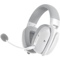 Ігрова гарнітура Attack Shark L80PRO Wireless, 2.4GHz/Bluetooth/3.5mm White (L80PROW_AS)