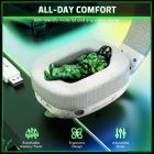 Ігрова гарнітура Attack Shark L80PRO Wireless, 2.4GHz/Bluetooth/3.5mm White (L80PROW_AS)