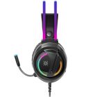 Ігрова гарнітура Defender Flame RGB, кабель 2 м, чорна (64555)
