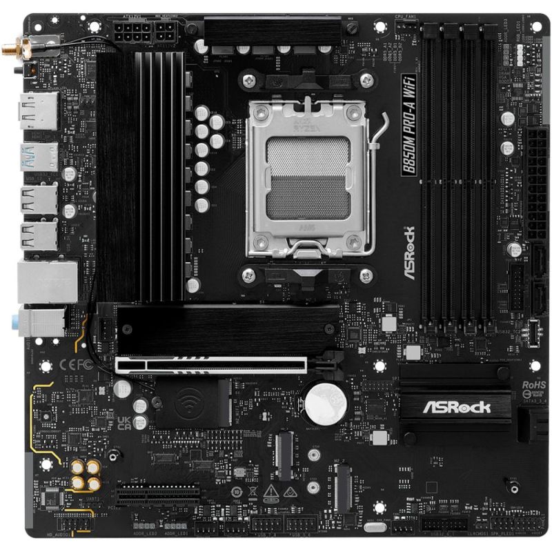 Материнська плата ASRock B850M Pro-A WiFi Socket AM5 (B850M PRO-A WIFI)