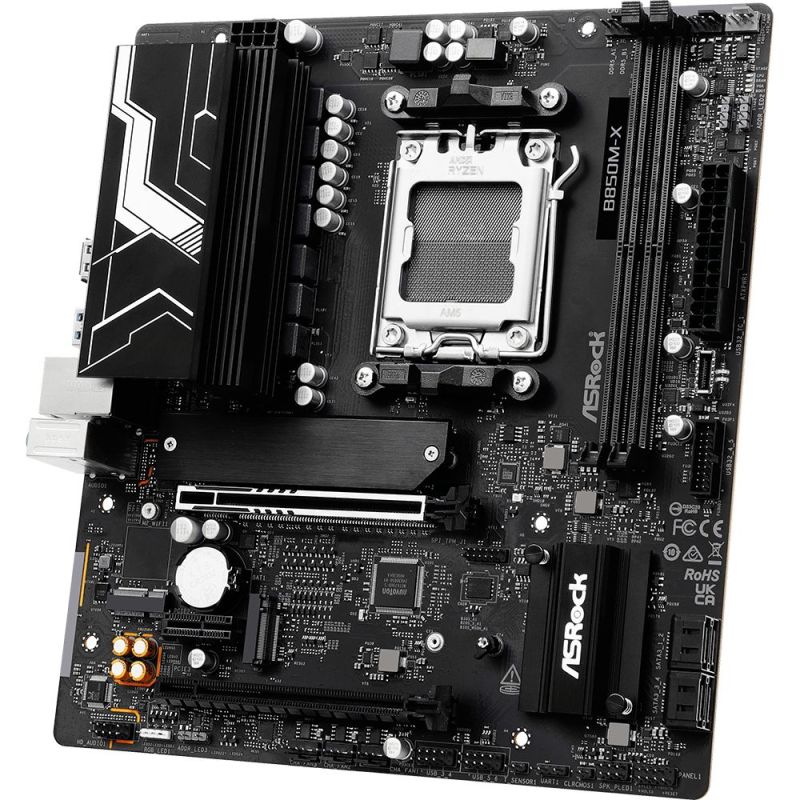 Материнська плата ASRock Socket AM5 (B850M-X R2.0)
