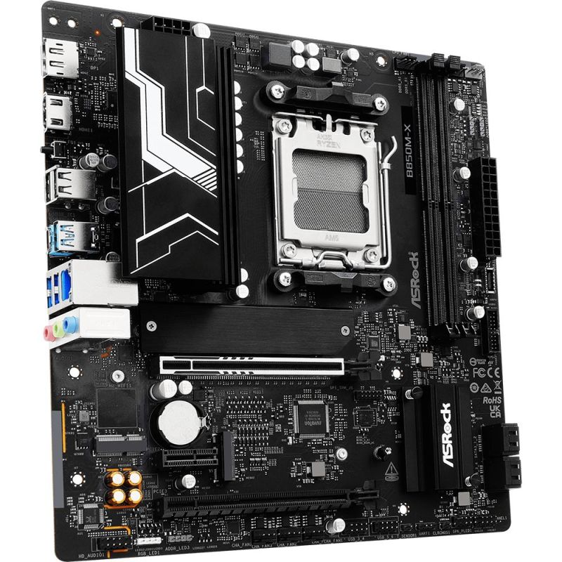Материнська плата ASRock Socket AM5 (B850M-X R2.0)