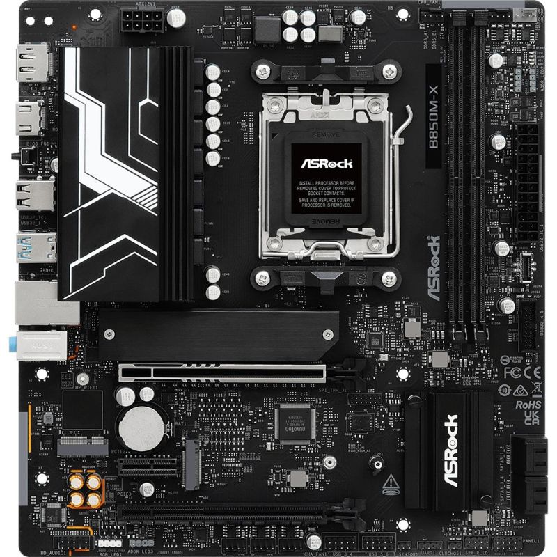 Материнська плата ASRock Socket AM5 (B850M-X R2.0)