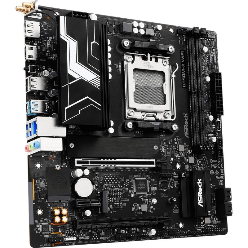 Материнська плата ASRock B850M-X WiFi R2.0 Socket AM5 (B850M-X WIFI R2.0)
