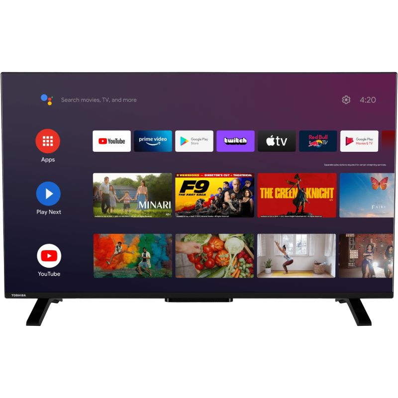 TV 50 Toshiba 50UA2363DG 4K UHD/LED/T2/Android 11/2 x 10W/Dolby Digital/HDMI/Wi-Fi/VESA 200 x 200 M4 (50UA2363DG)