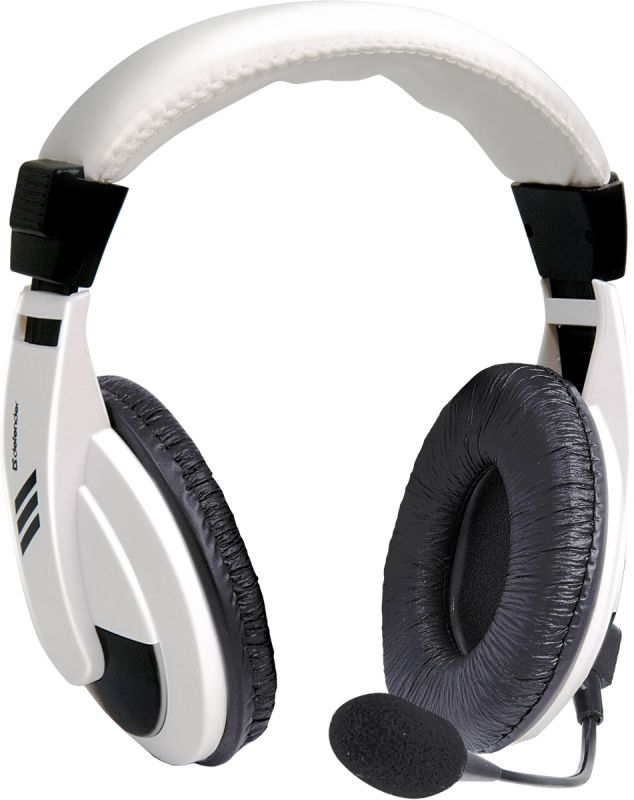 Гарнітура Defender Gryphon HN-750, 2х3,5мм, White (63747)