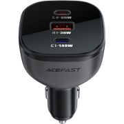 Автозарядка 3xUSB 165W (2xUSB-C + USB-A) B14 Acefast (6974316282938)