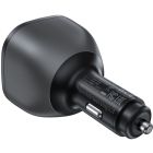 Автозарядка 3xUSB 165W (2xUSB-C + USB-A) B14 Acefast (6974316282938)