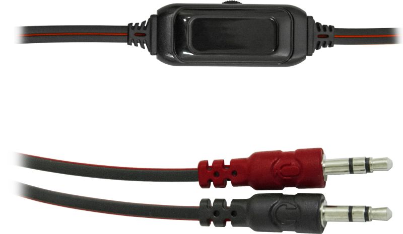 Ігрова гарнітура Defender Warhead G-185 червоно-чорна (64106)