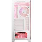 Корпус Modecom VOLCANO SPACE APEX ARGB 4x140mm fans MIDI USB 3.0x2+TYPE-C WHITE без БЖ ATX (AT-SPACE-PG-20-000000-000)