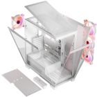 Корпус Modecom VOLCANO SPACE APEX ARGB 4x140mm fans MIDI USB 3.0x2+TYPE-C WHITE без БЖ ATX (AT-SPACE-PG-20-000000-000)