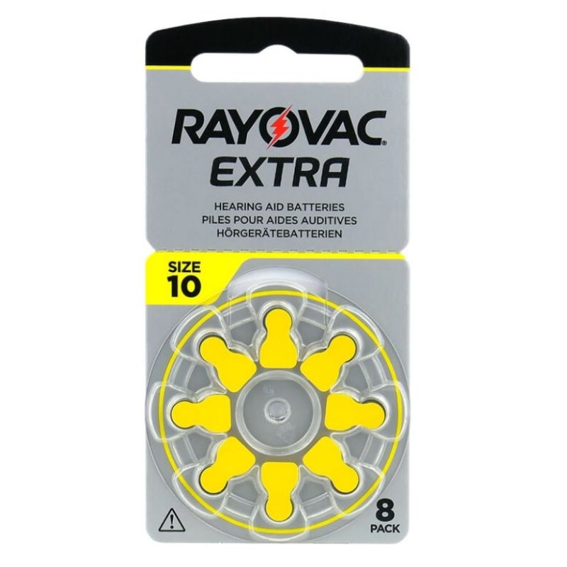 Батарейка Rayovac Extra 10 (10AUX-8XEMF) BL 8 шт (для слухових апаратів) (4617)