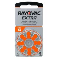 Батарейка Rayovac Extra 13 (13AUX-8XEMF) BL 8 шт (для слухових апаратів) (4589)