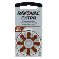 Батарейка Rayovac Extra 312 (312AUX-8XEMF) BL 8 шт (для слухових апаратів) (4618)