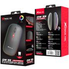 Мишка XTRIKE ME GW-113, бездротова Bluetooth+2,4G, 3200dpi., 4кн., 7 режимів RGB, чорна (GW-113)