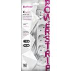 Power filtr 1.8м Defender E418, 4 розетки,  з заземленням (992250)