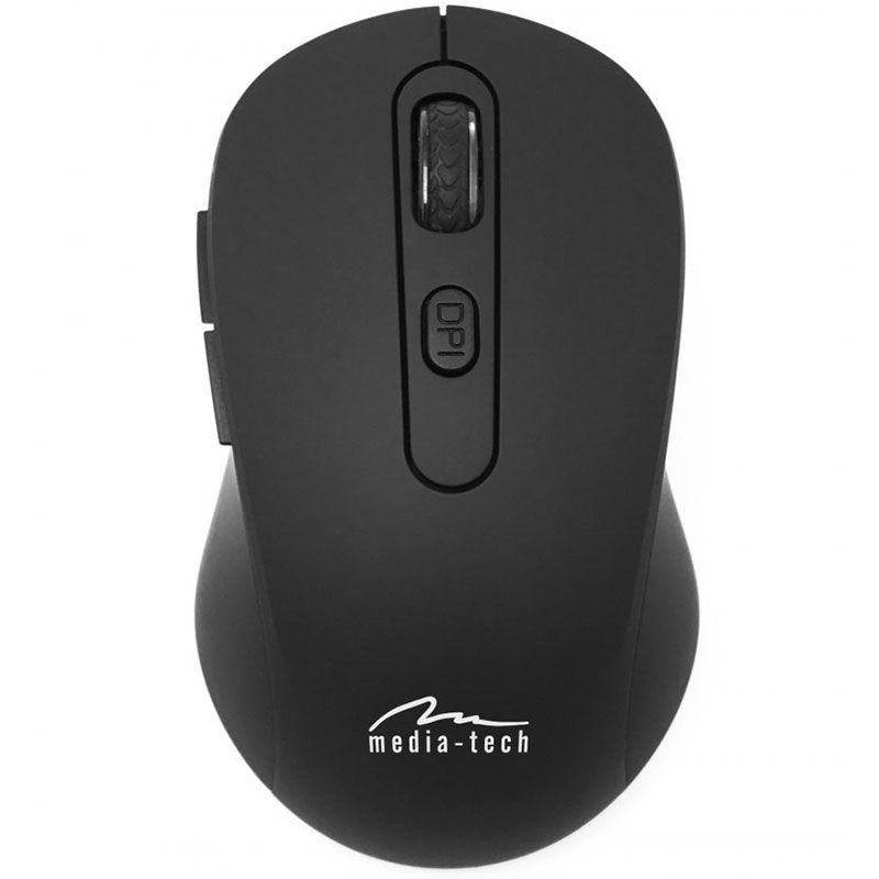 Мишка  Media-Tech Morlock BT Bluetooth 3.0, бездротова, 5 кн.,1600dpi, чорна (MT1120)