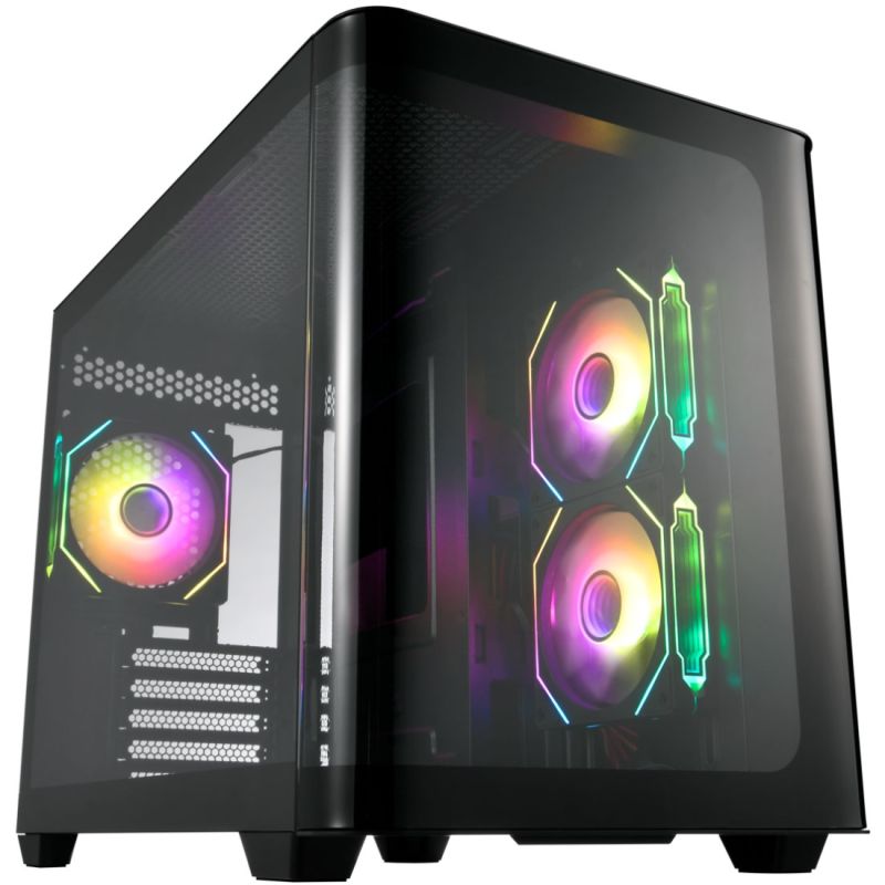 Корпус FSP S380-BA без БЖ mATX Black (S380-BA)