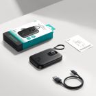 УМБ Joyroom 10000mAh 22,5W PD,QC, USB-A, USB-C In/Out with built-in USB-C cable Black (JR-PBF17)