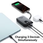 УМБ Joyroom 10000mAh 22,5W PD,QC, USB-A, USB-C In/Out with built-in USB-C cable Black (JR-PBF17)