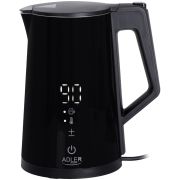 Електрочайник Adler AD 1345 black 1850-2200Вт/ 1.7л/ STRIX/ встановлення температури/ (AD1345B)