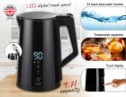 Електрочайник Adler AD 1345 black 1850-2200Вт/ 1.7л/ STRIX/ встановлення температури/ (AD1345B)