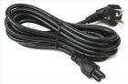 Кабель живлення 220В 1.5 м, 0,75мм2 С13-IEC C5 (для ноутбука) (B00702)