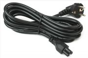 Кабель живлення 220В 1.5 м, 0,75мм2 С13-IEC C5 (для ноутбука) (B00702)