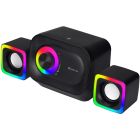 Акустична система 2.1 XTRIKE ME SK-502, 11Вт LED USB+3,5мм чорна (SK-502)