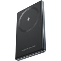 УМБ Choetech Magnetic Wireless 5000mAh 20W PD Qi-15W  USB-C In/Out, тонкий, чорний (B738-CCBK)