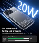 УМБ Choetech Magnetic Wireless 5000mAh 20W PD Qi-15W  USB-C In/Out, тонкий, чорний (B738-CCBK)