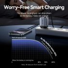 Зарядний пристрій 2xUSB 45W (2xUSB-C) PD3.0 QC, GaN + USB-C cable М-М чорний Vention (TZ-FCDH0-EU)