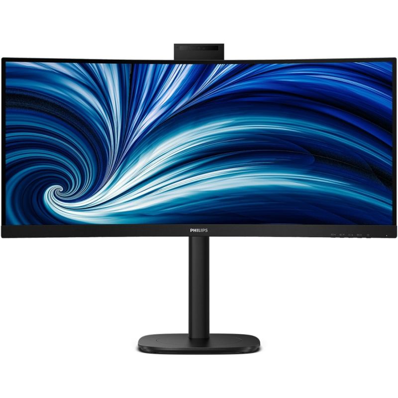 TFT 34" Philips 34B2U3600CH, WQHD, VA, 120Гц, вигн., 2xHDMI, DP, USB-C, RJ-45, USB-hub, HAS, чорний (34B2U3600CH/00)