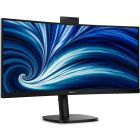 TFT 34" Philips 34B2U3600CH, WQHD, VA, 120Гц, вигн., 2xHDMI, DP, USB-C, RJ-45, USB-hub, HAS, чорний (34B2U3600CH/00)
