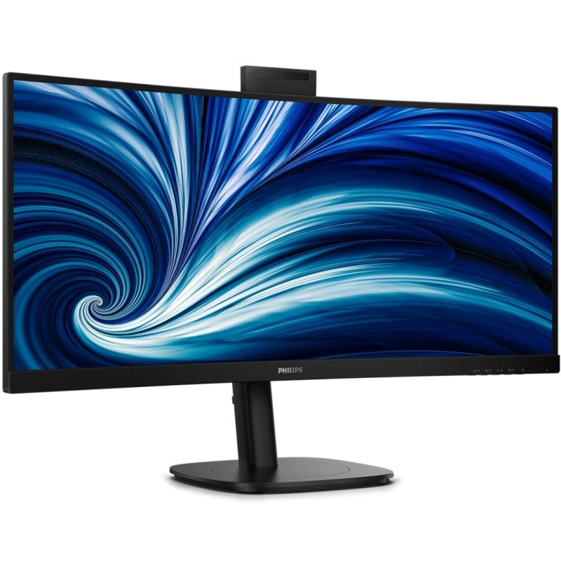 TFT 34" Philips 34B2U3600CH, WQHD, VA, 120Гц, вигн., 2xHDMI, DP, USB-C, RJ-45, USB-hub, HAS, чорний (34B2U3600CH/00)