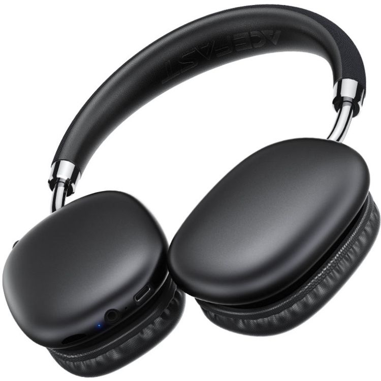 Гарнітура Acefast H13, Bluetooth+3,5мм Black (6974316285878)