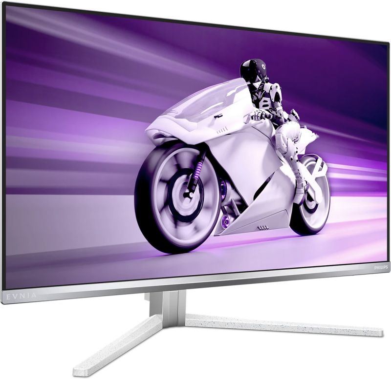 TFT 27" Philips 27M2N8500, QD-OLED, QHD, 360Hz, 0,3ms, 2xHDMI, DP, USB-hub, HAS, Pivot, колонки, біл (27M2N8500/00)